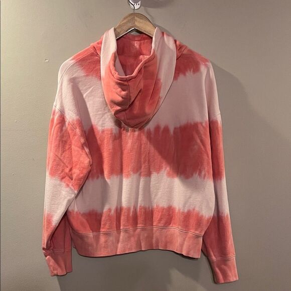 GAP Pink and White Tie-Dye Hoodie - Picture 6 of 8